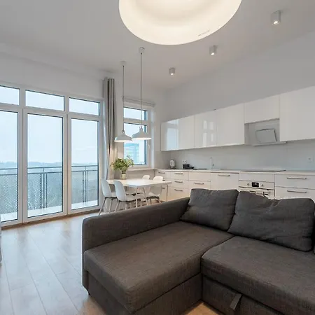 Penthouse With A View Of & Free Parking 公寓