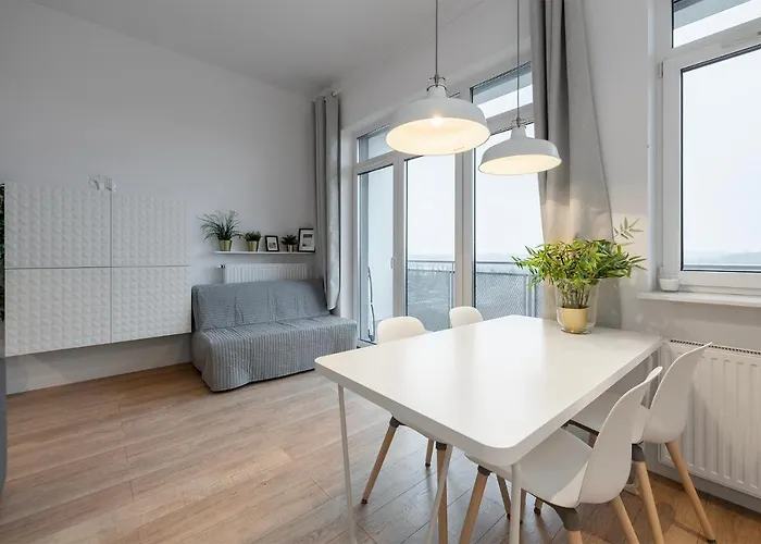 Penthouse With A View Of & Free Parking * Łódź